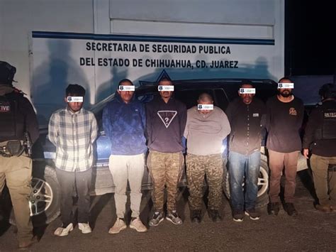 DETIENE SSPE A 16 PRESUNTOS DELINCUENTES EN CIUDAD JUÁREZ ENCORTO NEWS