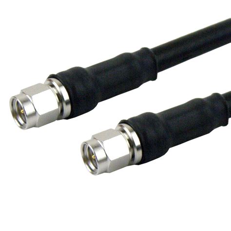 SMA Male To SMA Male Cable LMR 240 UF Coax In 36 Inch With Times