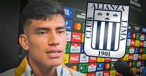 Alianza Lima José Tunche Rivera le envía alentador mensaje para el