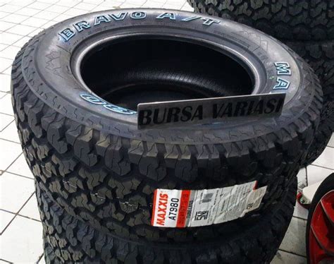 Maxxis Bravo AT 980 Ukuran 275 65 R18 8PR Ban Mobil Pajero Sport Dakar