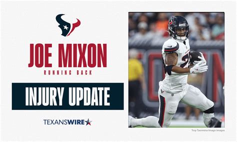 Texans Receive Boost On The Ground With Return Of Rb