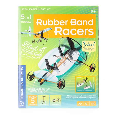 Rubber Band Racers Kit by Thames & Kosmos - RAM Shop