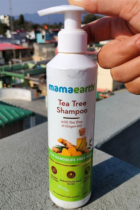 Mamaearth Tea Tree Shampoo Is It Effective Against Dandruff