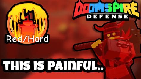 The Red Mode Experience Doomspire Defense Youtube