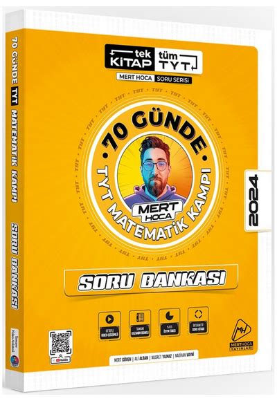 2024 TYT 70 Günde Matematik Soru Bankası Mert Hoca 9786057177483