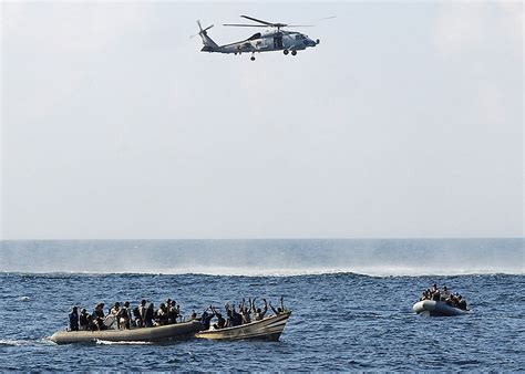 U.S. Navy Arresting Alleged Pirates in the Red Sea