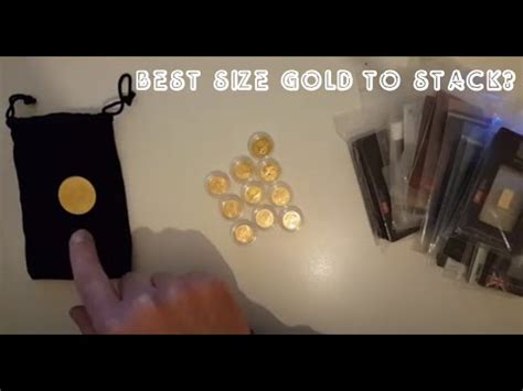 Best Size Gold Coin Or Bar To Stack 1oz Or 1 10 Or 1g YouTube