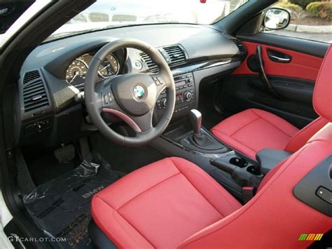 Bmw 135i red interior for sale