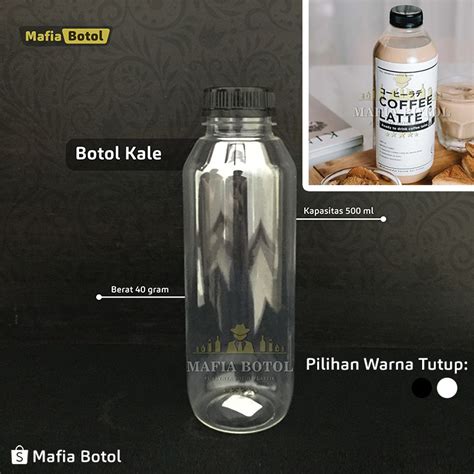 Jual Botol Plastik Kale Ml Tebal Kuat Premium Minuman Kopi Susu Jus