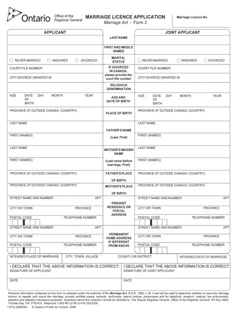 Marriage License Kitchener Complete With Ease Airslate Signnow