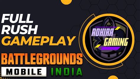 FULL RUSH GAMEPLAY BGMI MARATHI HINDI YouTube