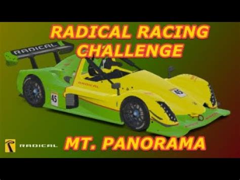 IRACING RADICAL RACING CHALLENGE MOUNT PANORAMA YouTube