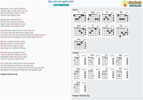 Chord B I Cu I Cho Ng I T Nh Tab Song Lyric Sheet Guitar