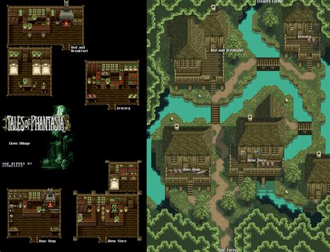 Tales Of Phantasia Maps