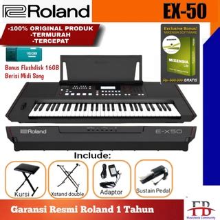 Jual Roland EX50 Arranger Keyboard EX 50 EX 50 Original Shopee Indonesia