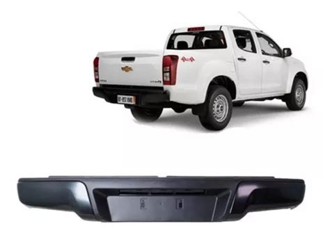 Parachoque Trasero Negro Chevrolet Luv Dmax Cuotas Sin