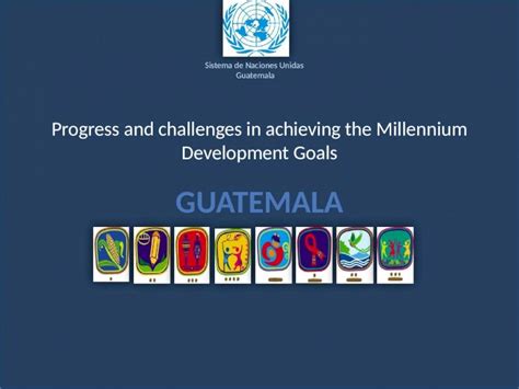 Pptx Progress And Challenges In Achieving The Millennium Development