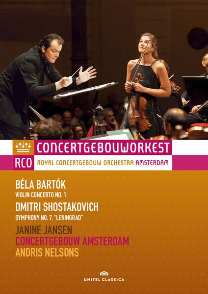 Rco Andris Nelsons And Janine Jansen Perform Bart K And Shostakovich