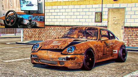 Rebuilding A Porsche 911 Carrera S Nfs Heat Logitech G29 Gameplay