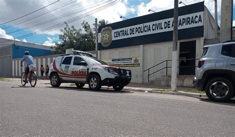 Homem Conduzido At Delegacia Ap S Amea Ar O Pr Prio Pai De Morte Em