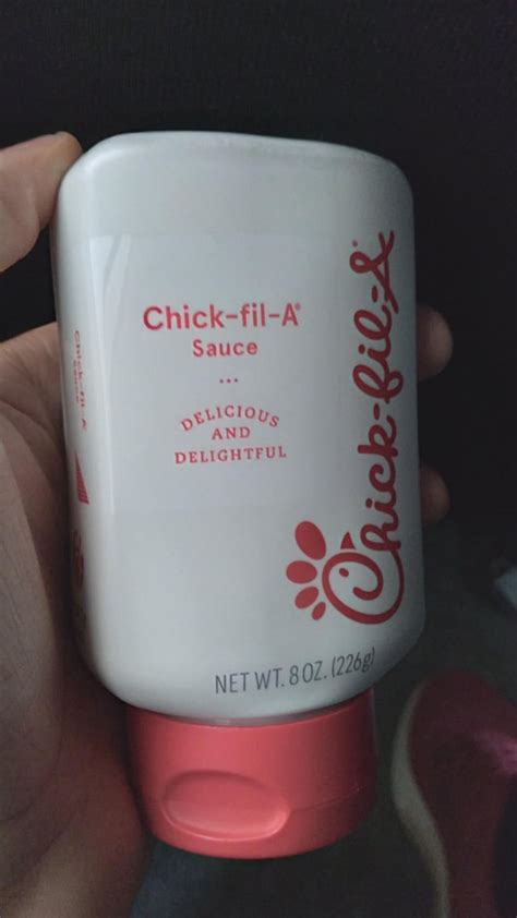 Asked For Extra Chick Fil A Sauce And Gave Me An 8 Oz Bottle Rmildlyinteresting