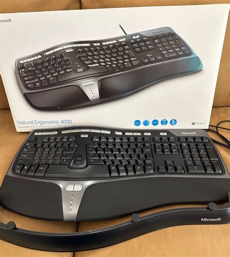 Microsoft Ergonomic wired keyboard 4000 JP, Computers & Tech, Parts ...