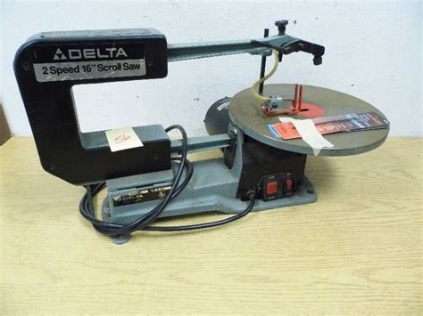 Delta 2 Speed 16 Scroll Saw October 6 Consignment K Bid