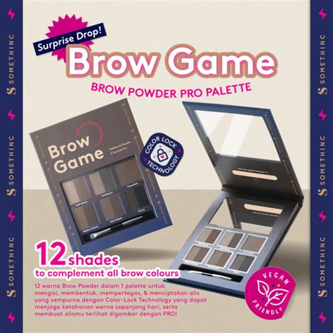 BROW GAME Brow Powder Pro Palette SOMETHINC