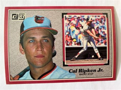 Cal Ripken Jr Donruss Jumbo Card Ebay