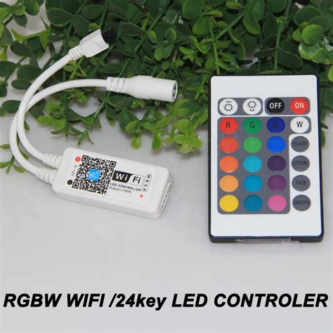 Aliexpress Buy DC5 28V MIni Wifi RGBW RGB LED Controler 24 Key