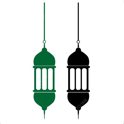 Ornamen Lentera Clipart Islamic Vektor Ramadan Lentera Islam Ornamen