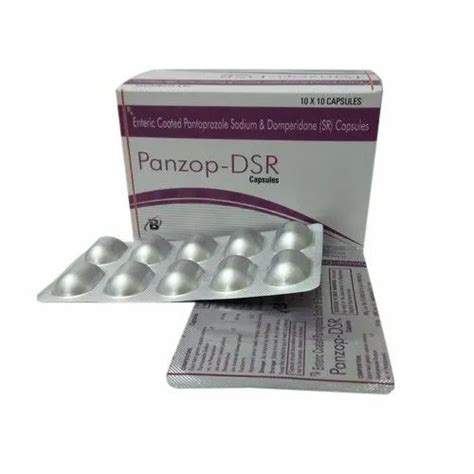 Enteric Coated Pantoprazole Sodium And Domperidone SR Capsules 10x10