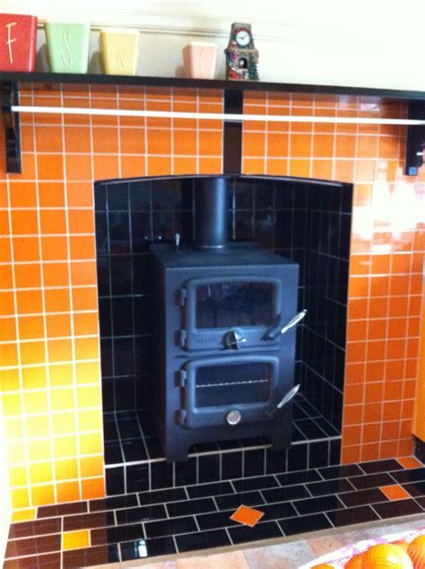 A Wood Fired Bakers Oven Set In Newly Tiled Chimney Cavity Can Cook