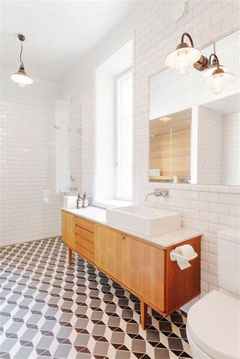 Mid Century Bathroom Floor Tile Flooring Tips