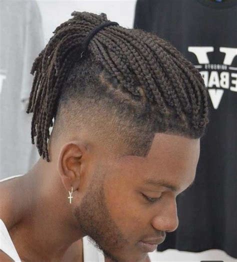 Fade Cabelo Masculino Afro Dreadlock Hairstyles For Men Mens Braids