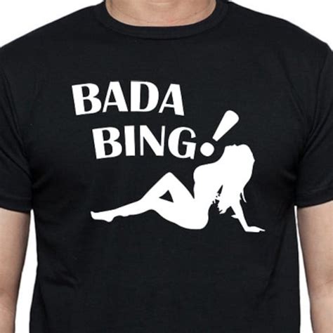 Bada Bing Shirt Sopranos Etsy