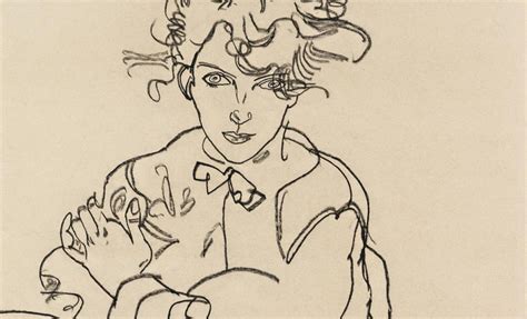 Egon Schiele Line Drawings