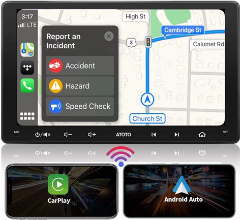 Atoto S Premium Doppel Din Android Autoradio Kabelloses Carplay