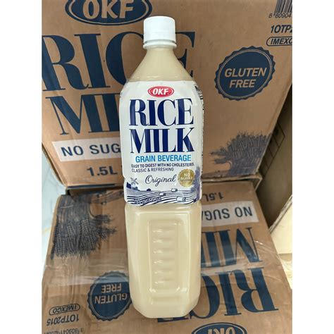 Nước Gạo Rang Okf Rice Milk Hàn Quốc Chai 15 Lít Shopee Việt Nam