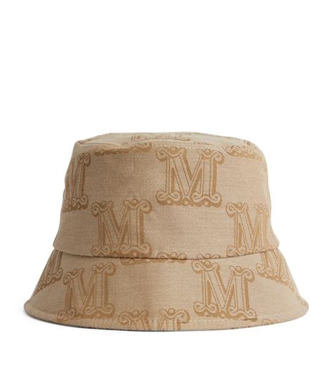 Max Mara Logo Print Bucket Hat Harrods Hk