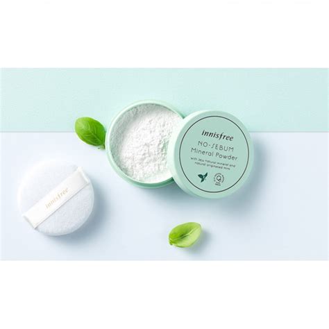 Бесцветная матирующая рассыпчатая пудра Innisfree No Sebum Mineral ...