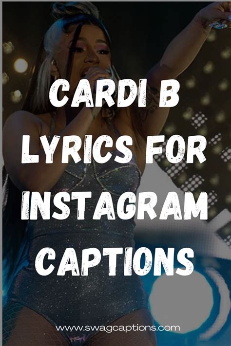 Cardi B Lyrics To Use As Instagram Captions Cardi B Lyrics Sassy