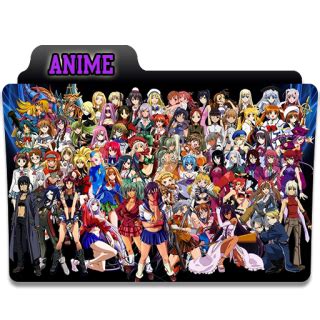 Anime Folder Icon, Transparent Anime Folder.PNG Images & Vector - FreeIconsPNG