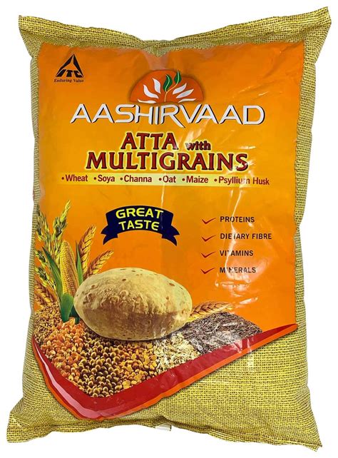 Buy Aashirvaad Multi Grain Atta 10 Lbs Manpasand Quicklly