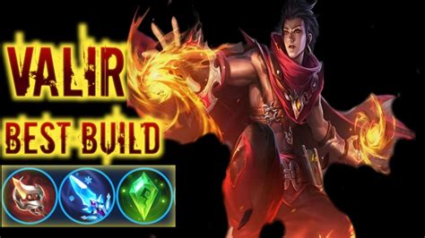 WOW Valir Best Build And Emblem Build Top 1 Global Valir MLBB