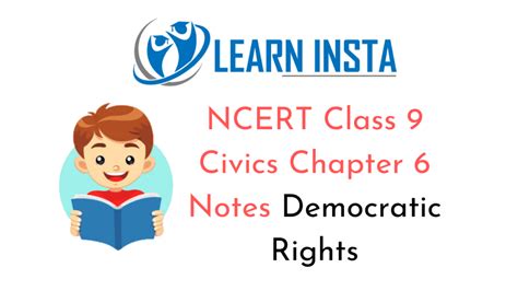 NCERT Class 9 Civics Chapter 6 Notes Democratic Rights NCERT MCQ