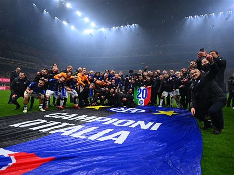 Inter Milan Pastikan Diri Sebagai Juara Liga Serie A Italia Tagar