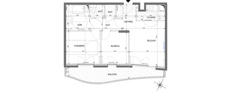 Plan Appartement T3 De 55 30 M² Neuf Résidence « Saison 2 à Lhaÿ