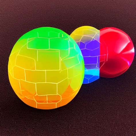 Rainbow Lattice Sunstone Spheres On A Red Cube Stable Diffusion OpenArt