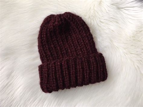 Jinx Mastery Classic Ribbed Hat Knitting Pattern Classic Ribbed Pom Pom Hat This Is A Very